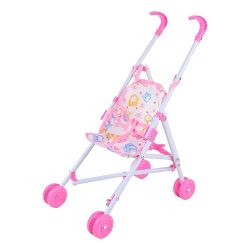 babybooo Single Kinderwagen - Eisenbabypuppen -Kinderwagen | Leichter T -Form -Gürtel -Spiele DOL Accessoires | Singlle Smazler Babys Kinderwagenspielzeug für Baby so tun, als würde Man Spielen babybooo Single Kinderwagen - Eisenbabypuppen -Kinderwagen | Leichter T -Form -Gürtel -Spiele DOL Accessoires | Singlle Smazler Babys Kinderwagenspielzeug für Baby so tun, als würde Man Spielen von Generisch