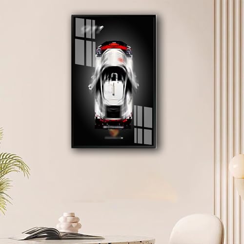 for Le*go Technic Racing car Dedicated Wall Display Board, Saves Space, is Safe and Stable, can be Mounted on The Wall in 3 Minutes, a Must-Have for Collection, Gift Giving and Display (42096) von Generisch