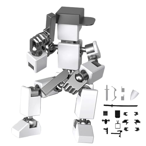 -gedruckte Actionfigur,Stop-Motion-Figuren - Vielseitige einzigartige bewegliche -Roboter-Actionfigur - Veränderbares, Flexibles -gedrucktes Actionfiguren-Set zum Malen, für Freunde, Fotografie- -gedruckte Actionfigur,Stop-Motion-Figuren - Vielseitige einzigartige bewegliche -Roboter-Actionfigur - Veränderbares, Flexibles -gedrucktes Actionfiguren-Set zum Malen, für Freunde, Fotografie- von Generisch