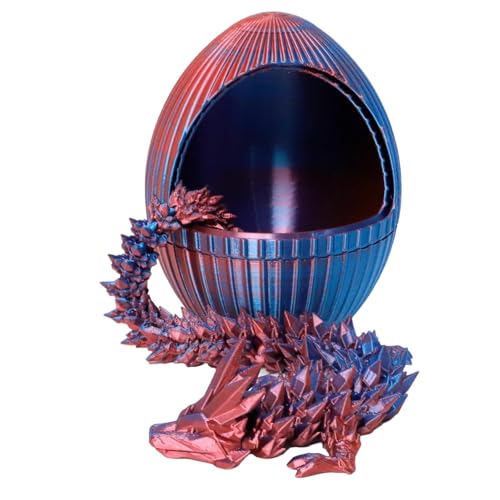 -gedrucktes Schlangenspielzeug, -Druck Drache im Ei,Schlangen-Spielzeug-Ornament - Einzigartiges rotierendes Design, Zahnrad-Ei-Ornament, Schlangen-Spielzeug-Ornament für Tischdekoration -gedrucktes Schlangenspielzeug, -Druck Drache im Ei,Schlangen-Spielzeug-Ornament - Einzigartiges rotierendes Design, Zahnrad-Ei-Ornament, Schlangen-Spielzeug-Ornament für Tischdekoration von Generisch