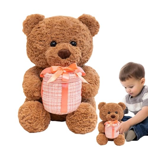 gefüllter Tierplüsch, Kuschelbärplüsch - Weicher Bär,Valentinstag Doll Holding Decorated Box für Home Decoration gefüllter Tierplüsch, Kuschelbärplüsch - Weicher Bär,Valentinstag Doll Holding Decorated Box für Home Decoration von Generisch