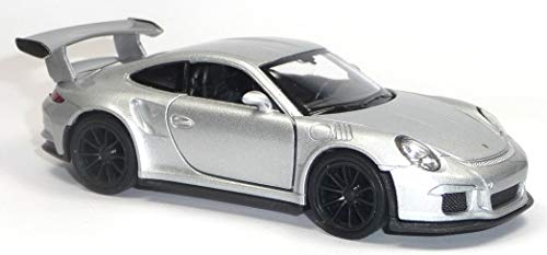 Generisch 2016 Porsche 911 GT3 RS Silber Sammlermodell ca. 12cm von ZYZYZK