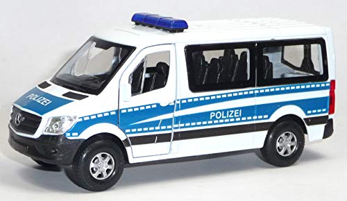 generisch Mercedes Benz Sprinter Polizei Sammlermodell ca. 12 cm weiß / blau generisch Mercedes Benz Sprinter Polizei Sammlermodell ca. 12 cm weiß / blau von Buosha