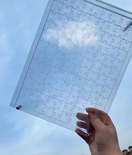 hochwertiges Acryl transparentes Puzzle,gerahmt und aufstellbar Puzzles, Zwei Arten zu Spielen. Für Alle Altersgruppen von Generisch