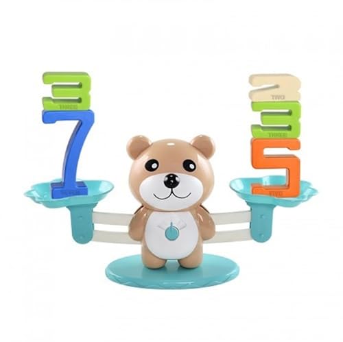 magnetische Bausteine, Lernspielzeug mit Bär, Mathematik Balance Spiel für Kinder, Zahlen und Gewichte 72teilig magnetische Bausteine, Lernspielzeug mit Bär, Mathematik Balance Spiel für Kinder, Zahlen und Gewichte 72teilig von Generisch