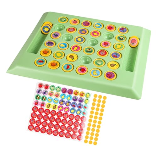 passende Brettspiel - Passendes Spiel - Reisespielzeug mit Kartenspiel, Brettspiel mit Tierfruchtkarten, Straßenspielzeug für 2 Spieler passende Brettspiel - Passendes Spiel - Reisespielzeug mit Kartenspiel, Brettspiel mit Tierfruchtkarten, Straßenspielzeug für 2 Spieler von Generisch