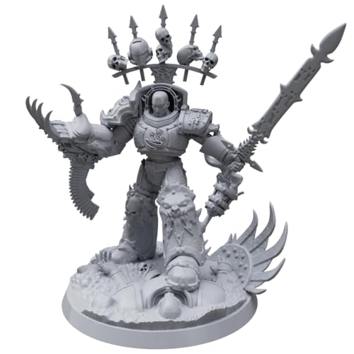 personalisiert von W40k Omeg-on Primarch of The Alpha Legion, Chaos Spacemarines 3D Harz Miniatur-Miniaturwaage personalisiert von W40k Omeg-on Primarch of The Alpha Legion, Chaos Spacemarines 3D Harz Miniatur-Miniaturwaage von Generisch