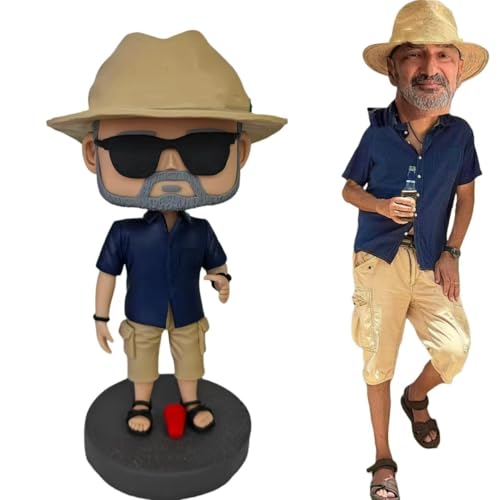 personalisierte pop Figur von Fotos, mini Figuren von Sich selbst, benutzerdefinierte Miniatur, wackelkopf Puppe, wackelfigur, 3D Porträt zur Geburtstag, Papa, männer, Freund, Ehemann, Vater, 33 personalisierte pop Figur von Fotos, mini Figuren von Sich selbst, benutzerdefinierte Miniatur, wackelkopf Puppe, wackelfigur, 3D Porträt zur Geburtstag, Papa, männer, Freund, Ehemann, Vater, 33 von Generisch