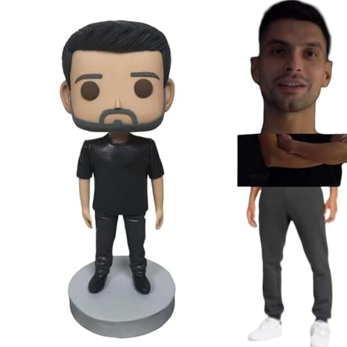 personalisierte pop Figur von Fotos, mini Figuren von Sich selbst, benutzerdefinierte Miniatur, wackelkopf Puppe, wackelfigur, 3D Porträt zur Geburtstag, Papa, männer, Freund, Ehemann, Vater, 41 personalisierte pop Figur von Fotos, mini Figuren von Sich selbst, benutzerdefinierte Miniatur, wackelkopf Puppe, wackelfigur, 3D Porträt zur Geburtstag, Papa, männer, Freund, Ehemann, Vater, 41 von Generisch