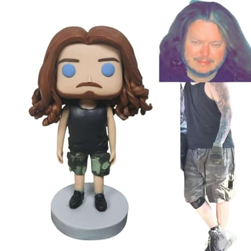 personalisierte pop Figur von Fotos, mini Figuren von Sich selbst, benutzerdefinierte Miniatur, wackelkopf Puppe, wackelfigur, 3D Porträt zur Geburtstag, Papa, männer, Freund, Ehemann, Vater, 42 personalisierte pop Figur von Fotos, mini Figuren von Sich selbst, benutzerdefinierte Miniatur, wackelkopf Puppe, wackelfigur, 3D Porträt zur Geburtstag, Papa, männer, Freund, Ehemann, Vater, 42 von Generisch