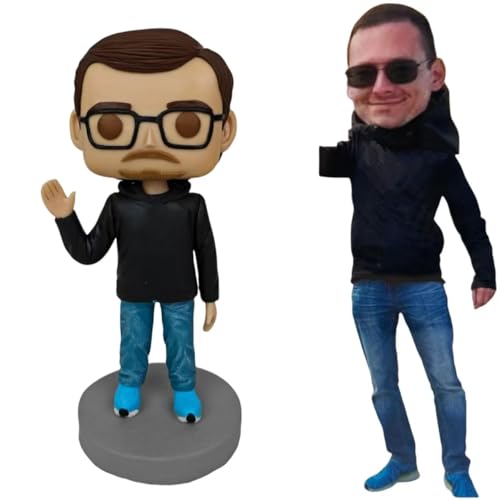 personalisierte pop Figur von Fotos, mini Figuren von Sich selbst, benutzerdefinierte Miniatur, wackelkopf Puppe, wackelfigur, 3D Porträt zur Geburtstag, Papa, männer, Freund, Ehemann, Vater, 44 personalisierte pop Figur von Fotos, mini Figuren von Sich selbst, benutzerdefinierte Miniatur, wackelkopf Puppe, wackelfigur, 3D Porträt zur Geburtstag, Papa, männer, Freund, Ehemann, Vater, 44 von Generisch