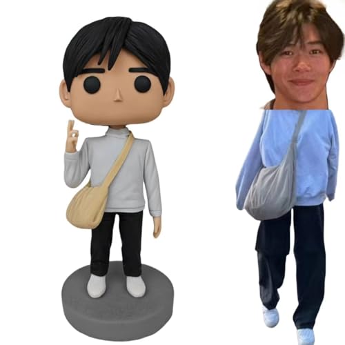 personalisierte pop Figur von Fotos, mini Figuren von Sich selbst, benutzerdefinierte Miniatur, wackelkopf Puppe, wackelfigur, 3D Porträt zur Geburtstag, Papa, männer, Freund, Ehemann, Vater, 45 personalisierte pop Figur von Fotos, mini Figuren von Sich selbst, benutzerdefinierte Miniatur, wackelkopf Puppe, wackelfigur, 3D Porträt zur Geburtstag, Papa, männer, Freund, Ehemann, Vater, 45 von Generisch