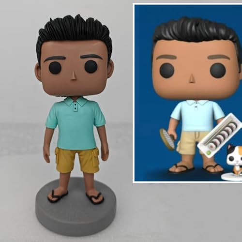 personalisierte pop Figur von Fotos, mini Figuren von Sich selbst, benutzerdefinierte Miniatur, wackelkopf Puppe, wackelfigur, 3D Porträt zur Geburtstag, Papa, männer, Freund, Ehemann, Vater, 48 personalisierte pop Figur von Fotos, mini Figuren von Sich selbst, benutzerdefinierte Miniatur, wackelkopf Puppe, wackelfigur, 3D Porträt zur Geburtstag, Papa, männer, Freund, Ehemann, Vater, 48 von Generisch