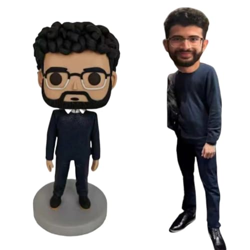 personalisierte pop Figur von Fotos, mini Figuren von Sich selbst, benutzerdefinierte Miniatur, wackelkopf Puppe, wackelfigur, 3D Porträt zur Geburtstag, Papa, männer, Freund, Ehemann, Vater, 49 personalisierte pop Figur von Fotos, mini Figuren von Sich selbst, benutzerdefinierte Miniatur, wackelkopf Puppe, wackelfigur, 3D Porträt zur Geburtstag, Papa, männer, Freund, Ehemann, Vater, 49 von Generisch