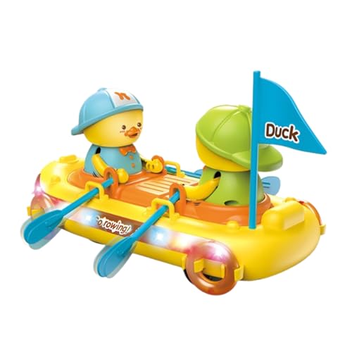 poolspielzeug, badspielzeug - Nettes tanzende -Elektro -Spielzeugboot mit Lichtern Musik - ABS -Badewannenspiel, Spielen Boote für das chinesische Neujahr, Valentinstag von Generisch