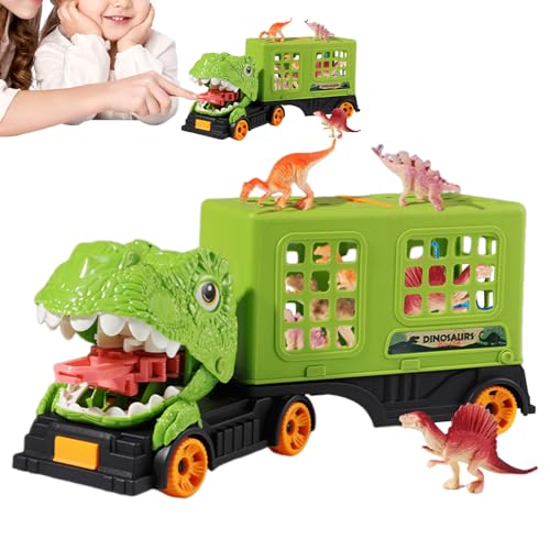 saurier Transport LKW | Tyrannosaurus Transport Auto mit Figur | Tragbare Fahrzeuge für Kinder Mädchen | Geschenk zu Feiertag Geburtstag Rollenspiel Reisen Zuhause saurier Transport LKW | Tyrannosaurus Transport Auto mit Figur | Tragbare Fahrzeuge für Kinder Mädchen | Geschenk zu Feiertag Geburtstag Rollenspiel Reisen Zuhause von Generisch