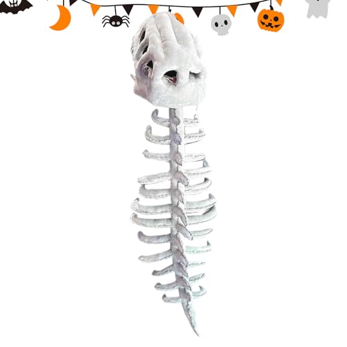 saurier Wirbelsäulen Kostüm - Schädel Kopfschmuck und Rückgrat Kostüm für Erwachsene Halloween Verkleidung - Halloween-Partys Outfit für Rollenspiel, Feiertagsfeiern, Themenveranstaltungen sowie Treff saurier Wirbelsäulen Kostüm - Schädel Kopfschmuck und Rückgrat Kostüm für Erwachsene Halloween Verkleidung - Halloween-Partys Outfit für Rollenspiel, Feiertagsfeiern, Themenveranstaltungen sowie Treff von Generisch