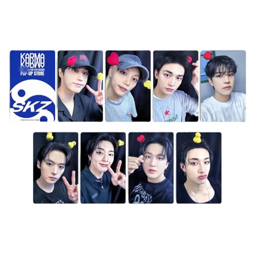 stray-kids Sammelkarte SK-Z Karte "KARMA" Sammelkarte Stay doppelseitige LOMO CARD Idol Card (Soundwave) von Generisch