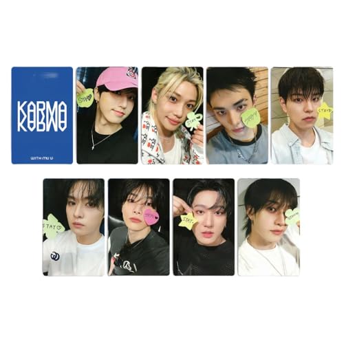 stray-kids Sammelkarte SK-Z Karte "KARMA" Sammelkarte Stay doppelseitige LOMO CARD Idol Card (WITHMUU) von Generisch