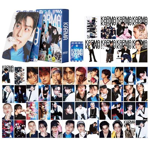 stray-kids Sammelkarte SK-Z Star Card "KARMS" Sammelkarte Stay Doppelseitige LOMO CARD 4th Studio Album KA (GZ 3) von Generisch