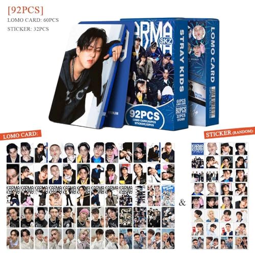 stray-kids Sammelkarte SKZ Star Card "KARMS" Sammelkarte Stay doppelseitige LOMO CARD (STA 1) von Generisch