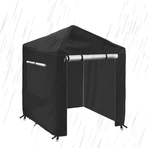 wasserdichte Gartenmöbelabdeckungen Für Den Außenbereich – 420D Oxford Stoff Terrassenabdeckung | Schwerlast-Möbelabdeckung | 142x142x153 cm, Abdeckung Für Kinderspielhaus, Winddicht, UV-beständig wasserdichte Gartenmöbelabdeckungen Für Den Außenbereich – 420D Oxford Stoff Terrassenabdeckung | Schwerlast-Möbelabdeckung | 142x142x153 cm, Abdeckung Für Kinderspielhaus, Winddicht, UV-beständig von Generisch