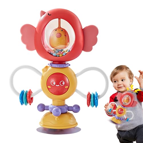 xSaugspielzeug - Farbige Cup-Befestigung Playthings, Multi-sensorische Entwicklungsausrüstung, Tray-Engagement-Gerät | Inf Lernhilfe von Generisch