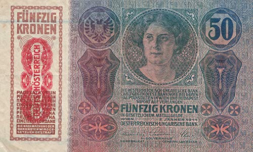 Generische Österreich Pick-Nr: 54a gebraucht (III) 1914 (1919) 50 Kronen (Banknoten für Sammler) von Generische