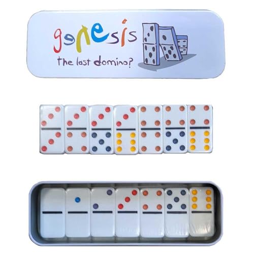 Genesis - Domino-Set The Last Domino (Einheitsgröße) (weiß/mehrfarbig) von Genesis