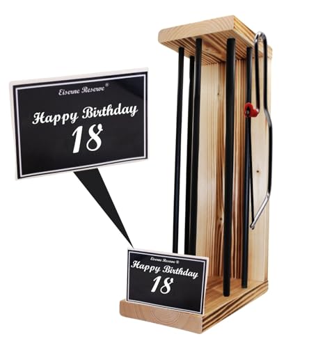 Eiserne Reserve Rohling Größe L 18 Geburtstag - Geschenk 18 Eiserne Reserve Black Edition - Geschenk-Idee Text s/w Happy Birthday 18 Geburtstag Eiserne Reserve Rohling Größe L 18 Geburtstag - Geschenk 18 Eiserne Reserve Black Edition - Geschenk-Idee Text s/w Happy Birthday 18 Geburtstag von Genial-Anders