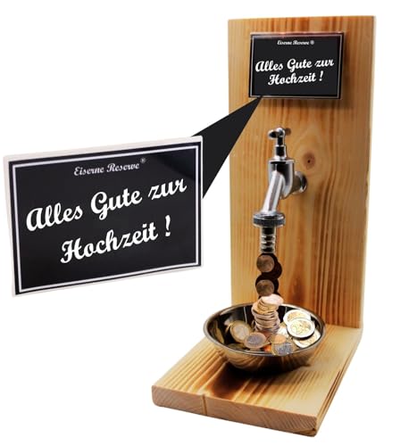 Geschenk zur Hochzeit - Eiserne Reserve Geldhahn Geldgeschenk Geschenk zur Hochzeit - originelle lustige Hochzeitsgeschenk - Geld Geschenke -s- Alles Gute zur Hochzeit Geschenk zur Hochzeit - Eiserne Reserve Geldhahn Geldgeschenk Geschenk zur Hochzeit - originelle lustige Hochzeitsgeschenk - Geld Geschenke -s- Alles Gute zur Hochzeit von Genial-Anders