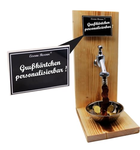 Personalisierte Geschenke Geld zur Jugendweihe originelle lustige Geschenkidee mit Namen personalisierbar - Eiserne Reserve Geldhahn - Jugendweihe Geschenk Personalisierte Geschenke Geld zur Jugendweihe originelle lustige Geschenkidee mit Namen personalisierbar - Eiserne Reserve Geldhahn - Jugendweihe Geschenk von Genial-Anders