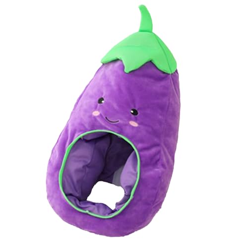 Genikeer Karnevalshut | Auberginenkostüm Halloween | Plüsch Cartoon Kopfschmuck Party Weihnachten Cosplay Fotoprops Genikeer Karnevalshut | Auberginenkostüm Halloween | Plüsch Cartoon Kopfschmuck Party Weihnachten Cosplay Fotoprops von Genikeer