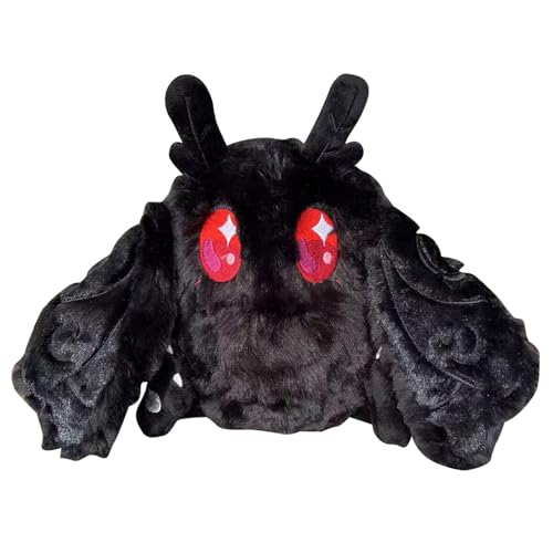 Genikeer Stofftiere,11 Zoll Anime Knuddelpuppe - Gruselige Puppe Für Kinder Erwachsene Wohnzimmer Sitzgruppe Auto Halloween Party Deko von Genikeer