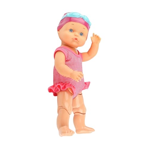 Genikeer Wasser Baby Puppe,Elektrische Schwimmpuppe - Batteriebetriebene Badewannenfigur Schwimmspielzeug für Pool Badezimmer Kinderzimmer Reisen Geburtstag Mädchen Genikeer Wasser Baby Puppe,Elektrische Schwimmpuppe - Batteriebetriebene Badewannenfigur Schwimmspielzeug für Pool Badezimmer Kinderzimmer Reisen Geburtstag Mädchen von Genikeer