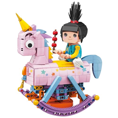 Geniteen Bausteine-Set,Mini Ritter Bausatz,Clown Set,bewegliches Schaukelpferd,Modellbausatz, Puppenspielzeug,Geschenk für Kinder und Erwachsene,Geschenk zum Geburtstag,zu Weihnachten und Neujahr Geniteen Bausteine-Set,Mini Ritter Bausatz,Clown Set,bewegliches Schaukelpferd,Modellbausatz, Puppenspielzeug,Geschenk für Kinder und Erwachsene,Geschenk zum Geburtstag,zu Weihnachten und Neujahr von Geniteen