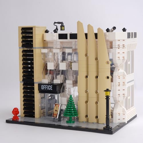 Geniteen Büro Gebäudeblock Set 1499PCS Heimdekor Baumodell Kreatives Street View Haus Architektur Spielzeug Geniteen Büro Gebäudeblock Set 1499PCS Heimdekor Baumodell Kreatives Street View Haus Architektur Spielzeug von Geniteen