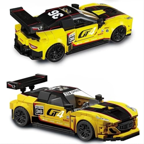 Technik Sportwagen Bausteine Bausatz, MOC Rennwagen Bausteine Set, Supersportwagen Baustaz Modellautos, Auto Spielzeug Bauset Modellbausatz Geschenke für Erwachsene Auto Fans, 301 Teile Technik Sportwagen Bausteine Bausatz, MOC Rennwagen Bausteine Set, Supersportwagen Baustaz Modellautos, Auto Spielzeug Bauset Modellbausatz Geschenke für Erwachsene Auto Fans, 301 Teile von Genruron