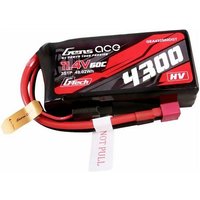 Gens ace Modellbau-Akkupack (LiPo) 11.4V 4300 mAh 60 C Block T-Stecker von Gens ace