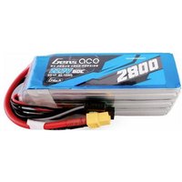 Gens ace Modellbau-Akkupack (LiPo) 22.2V 2800 mAh 60 C Block XT60 von Gens ace