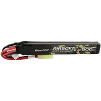 Gens ace Modellbau-Akkupack (LiPo) 7.4V 1500 mAh Zellen-Zahl: 2 25 C Block Mini-Tamiya von Gens ace