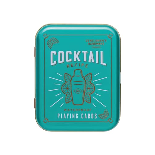 Gentlemen's Hardware Cocktail-Spielkarten von Gentlemen's Hardware