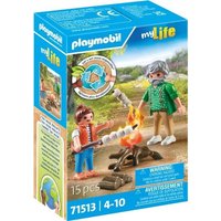 PLAYMOBIL 71513 - My Life - Lagerfeuer mit Marshmallows von PLAYMOBIL