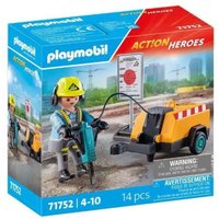 Playmobil® ACT!ON HEROES Bauarbeiter mit Meißel 71752 von Geobra Brandstätter Stiftung