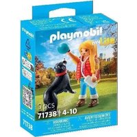 PLAYMOBIL 71738 Frau mit Sennenhund von Geobra Brandstätter Stiftung