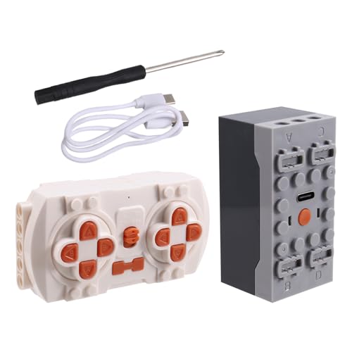 Geofray 2,4G Bluetooth Lithium-Batterie Power Pack APP DIY Bausteine Ziegel Fernbedienung Kit Spielzeug von Geofray