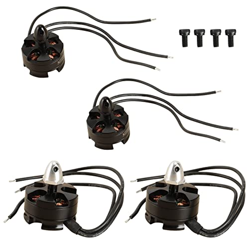 Geofray 4 StüCk MT2204 2204 2300KV BüRstenlos Motor CW/CCW für Mini 200 210 230 250MM Quadcopter FPV von Geofray