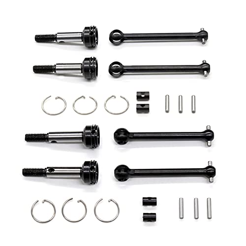 Geofray 4 StüCke Vordere und Hintere Antriebswelle CVD 54515 54516 42Mm 39Mm für XV-01 TC-01 XV01 TC01 1/10 RC Auto Upgrades Teile von Geofray