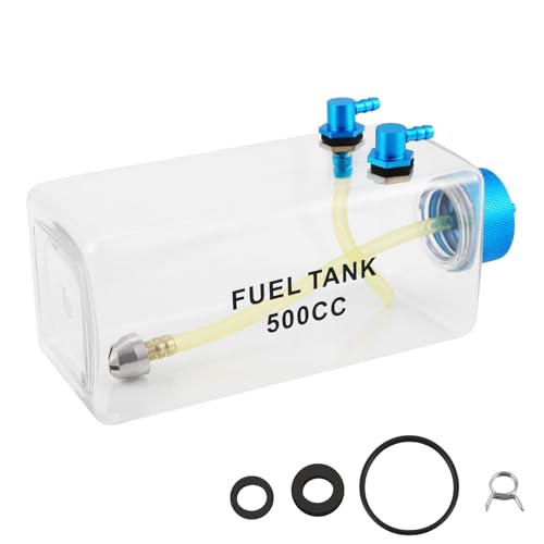 Geofray Kraftstofftank Benzin Transparente Plastikflasche 500CC CNC für RC Gas und Nitro Flugzeug Geofray Kraftstofftank Benzin Transparente Plastikflasche 500CC CNC für RC Gas und Nitro Flugzeug von Geofray