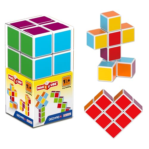 Geomag Magnetic Constructions, Original Magnetische Würfel, Magnetische Blöcke, Geschenk Kind 1 2 3 4 5 6 7 8 9 Jahre von Geomag